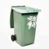 Sac compost 240l biodégradable et compostable pour la protection de conteur 240l.