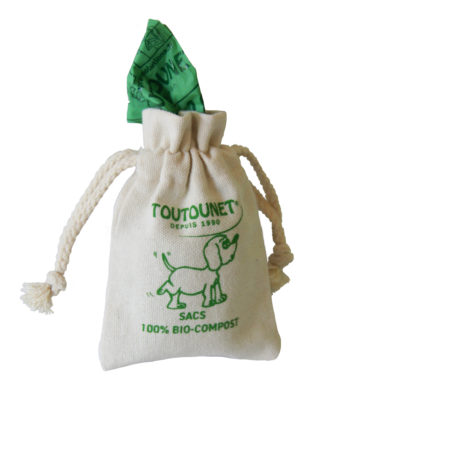 Sacoche coton bio et sacs bio-compostables