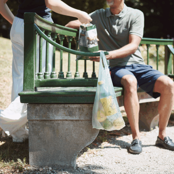 Sac compostable multifonctions