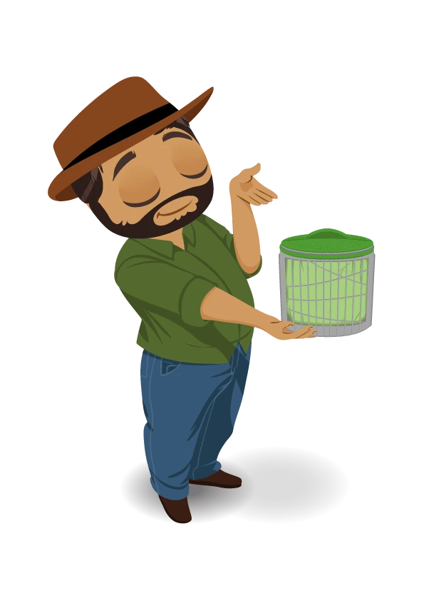 ventimax et la poubelle compostable